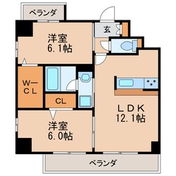 エスペランサ泉の物件間取画像